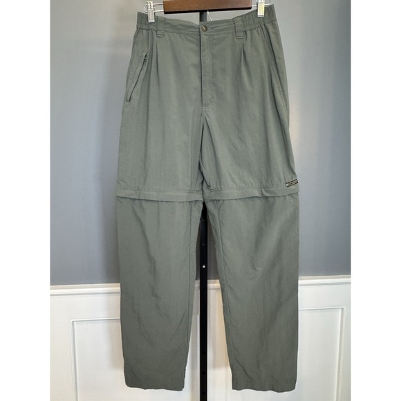 ROYAL ROBBINS Zip Off Pants / Shorts Women's Size 10 Outdoor Hiking Khaki Color - Picture 1 of 10